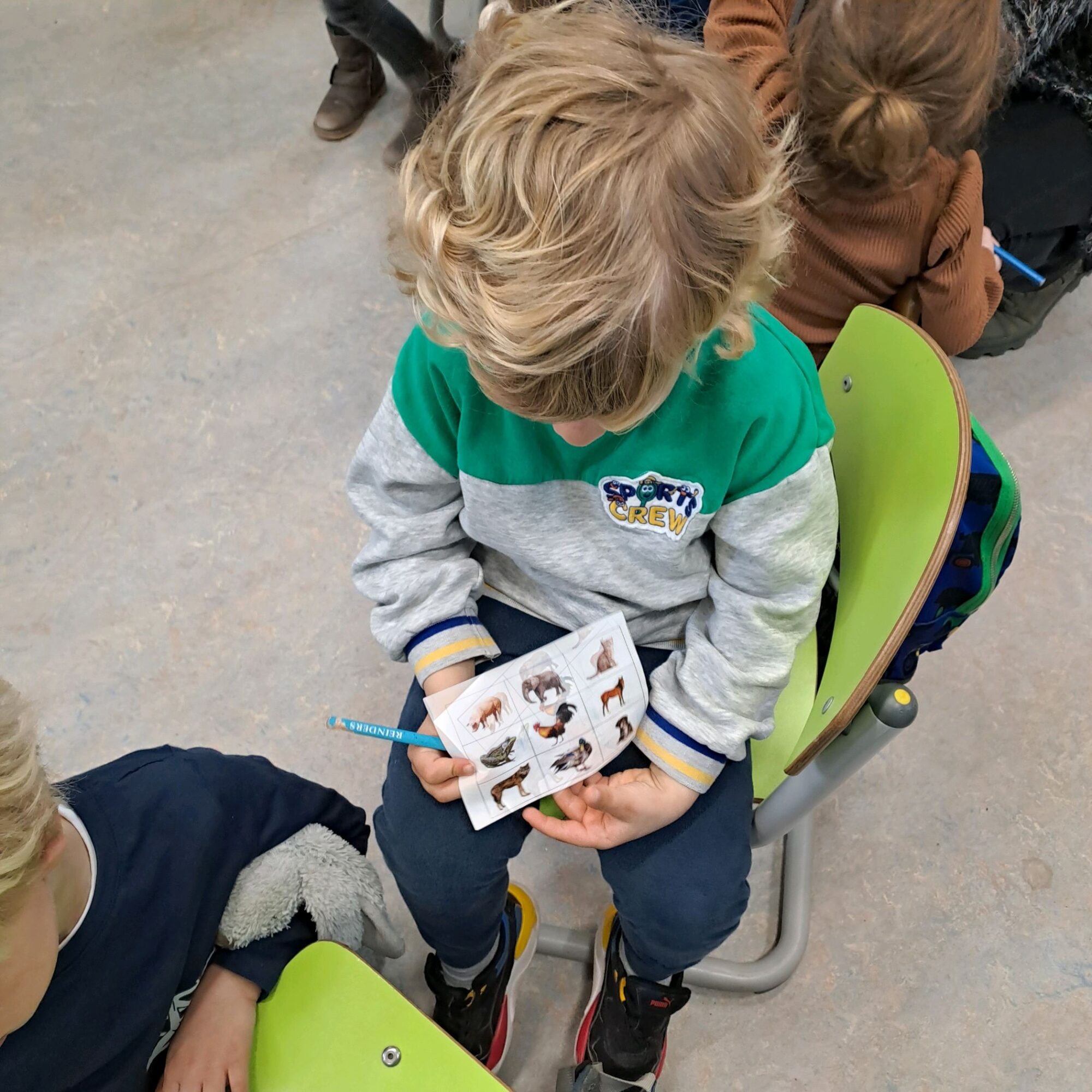 Geluidenbingo groep 1